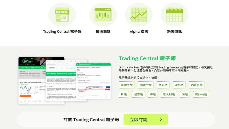 Ultima Markets 平台優勢 - ultima markets
