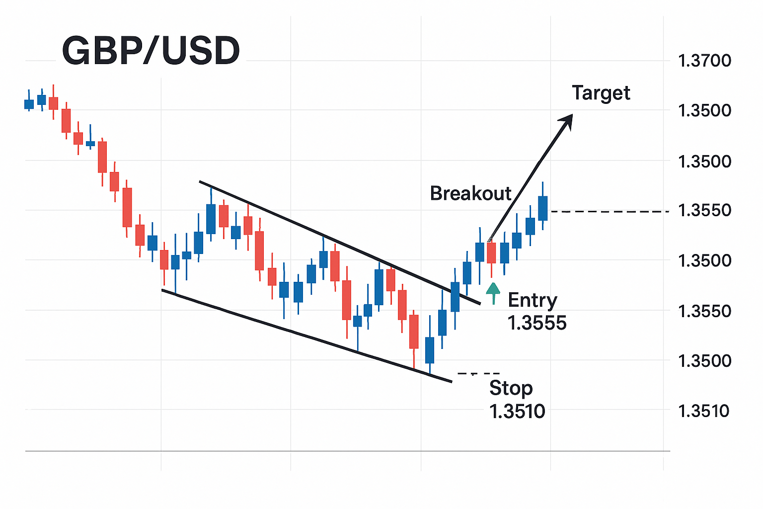 楔形形态分析：如何识别与交易策略| Ultima Markets