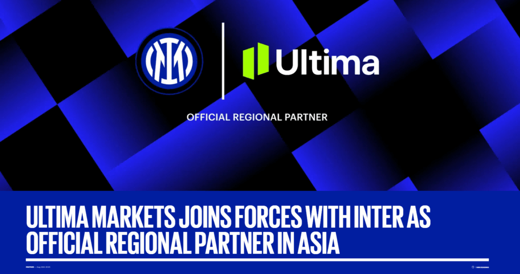 Ultima Markets成为国际米兰足球俱乐部亚洲区域官方合作伙伴官方海报