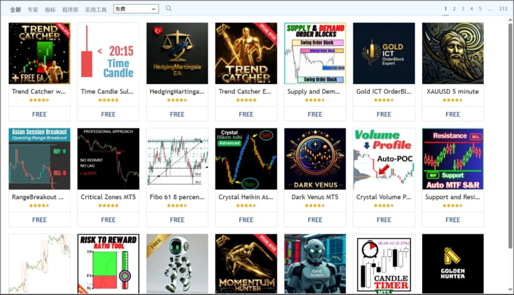 打开MT5代码库 - ultima markets