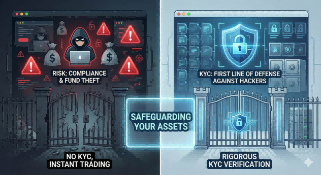 严谨的 KYC 认证与 2FA 双重验证保障账户资产安全