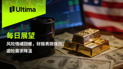 风险情绪回暖，财报表现强劲；避险需求降温