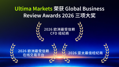 Ultima Markets 荣获 Global Business Review Awards 2026 三项大奖