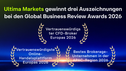 Ultima Markets gewinnt drei Auszeichnungen bei den Global Business Review Awards 2026