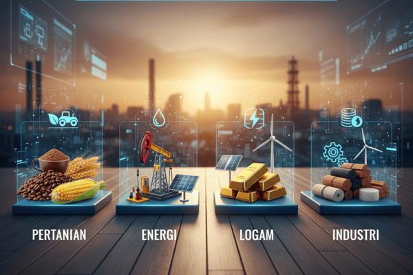 ilustrasi dari apa itu komoditas - ultima markets