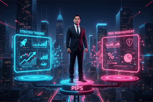 ilustrasi apa itu pips dalam strategi trading dan risk management - ultima markets