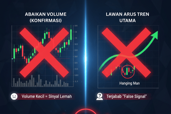 kesalahan dalam membaca reversal patterns - ultima markets