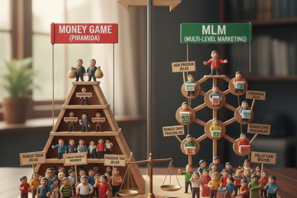 perbedaan dari money game dan mlm - ultima markets
