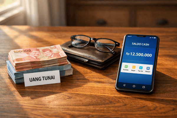 beda uang cash dan tunai - ultima markets
