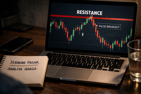 false breakout saat support dan resistance - ultima markets