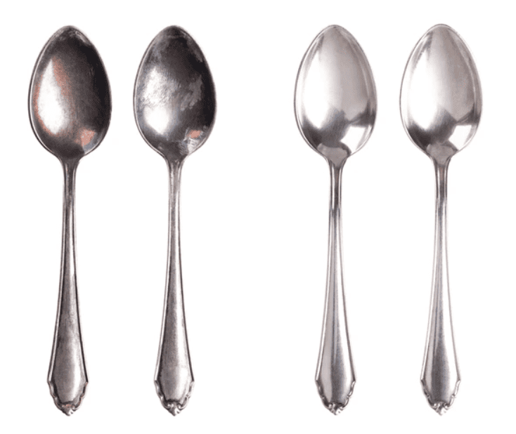 925 silver tarnished - Perak 925 pengoksidaan