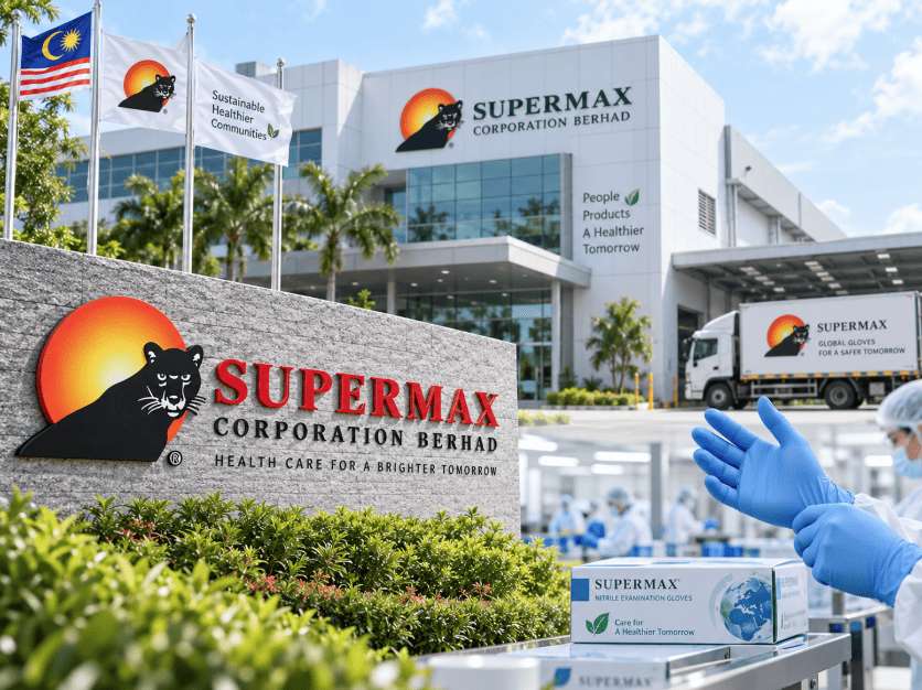 Supermax share price