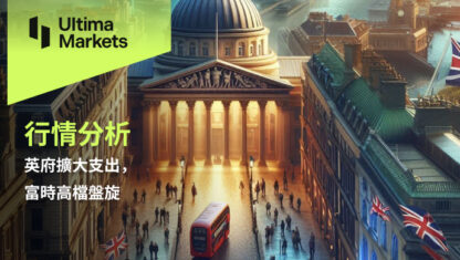 英府擴大支出，富時高檔盤旋