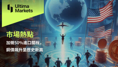 加徵50%進口關稅，銅價飆升至歷史新高