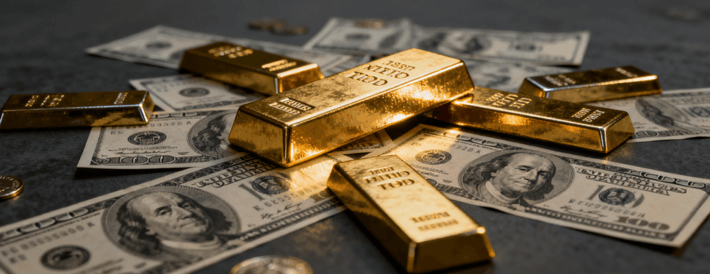 黃金價格 增持黃金儲備減少對美元的依賴--- Ultima Markets