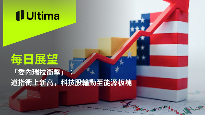 「委內瑞拉衝擊」：道指衝上新高，科技股輪動至能源板塊