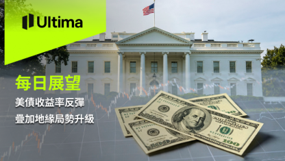 美債收益率反彈疊加地緣局勢升級
