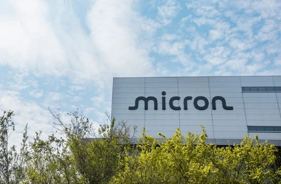 ตึกของบริษัท Micron Technology, Inc ที่เป็นเจ้าของหุ้น Micron