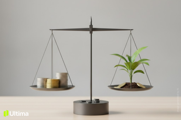 Phân bổ tài chính giữa tiết kiệm và đầu tư