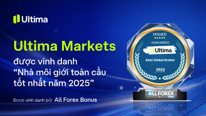 Ultima Markets được vinh danh “Nhà môi giới toàn cầu tốt nhất năm 2025”