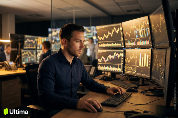 Kinh nghiệm giao dịch XAUUSD – trader theo dõi biểu đồ vàng