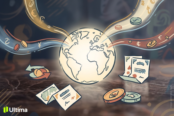 So sánh quy mô thị trường Forex với chứng khoán và tiền điện tử