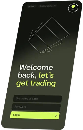 Ultima Markets Login Page on Mobile