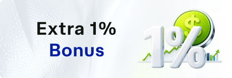 Extra 1% Bonus