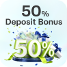 50% Deposit Bonus