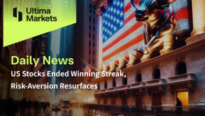 US Stocks Ended Winning Streak, Risk-Aversion Resurfaces