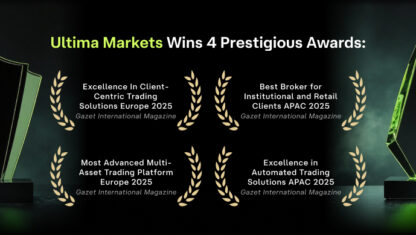 Ultima Markets Expands Its 2025 Achievements with Four New Awards