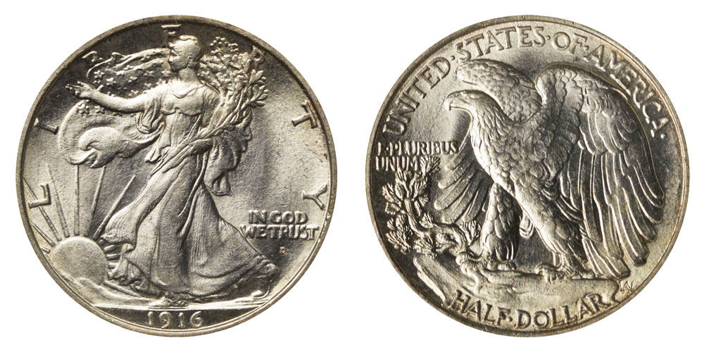 1916-D Standing Liberty Coin Value