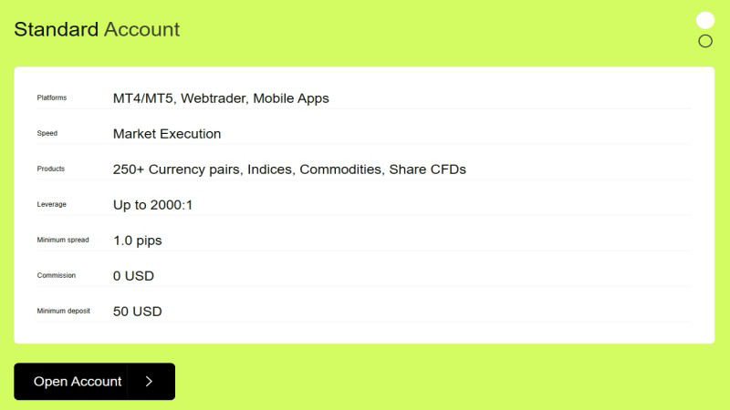 OTC Account Setup