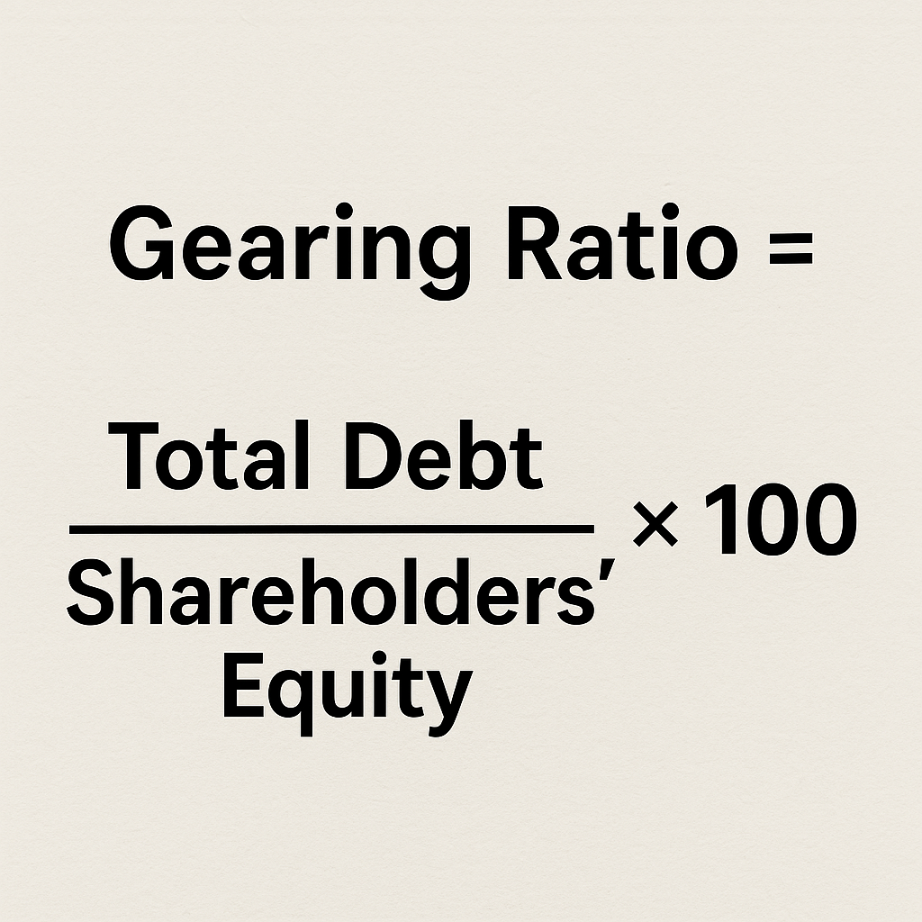 Gearing Ratio Formula