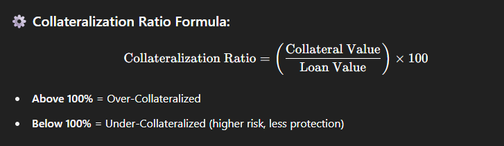 Over Collateralisation Formula