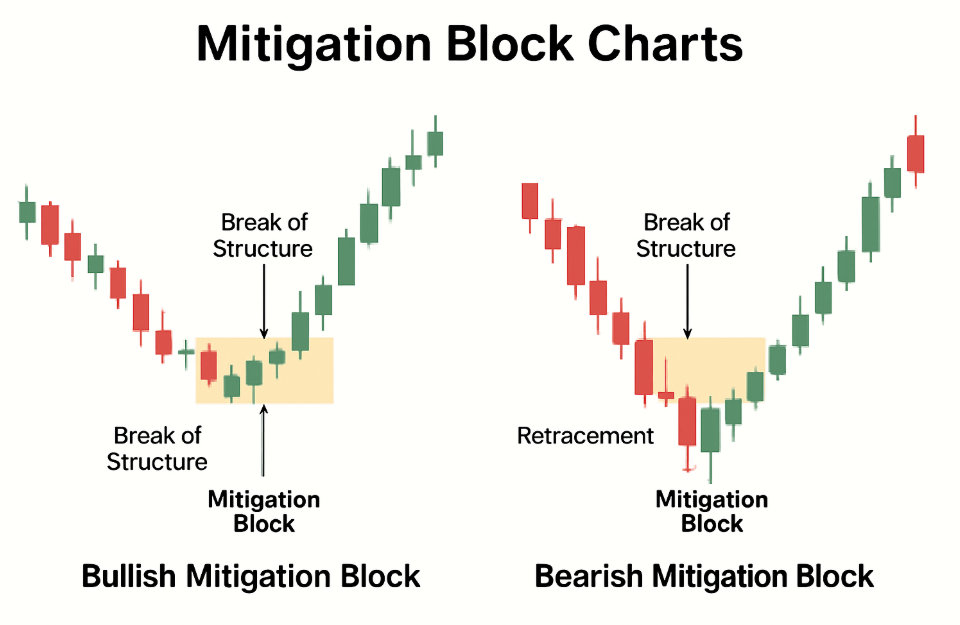Bullish Mitigation Block and Bearish Migitation Block Trading