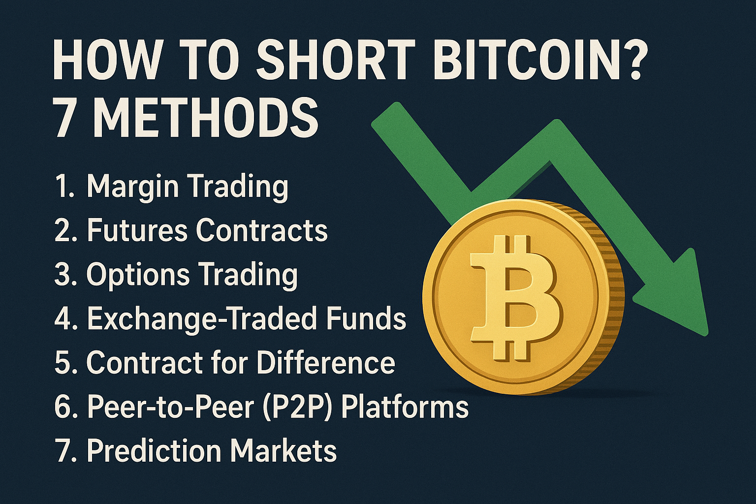 Ways to Short Bitcoin