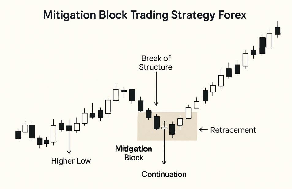 Mitigation Block Strategy Trading Forex