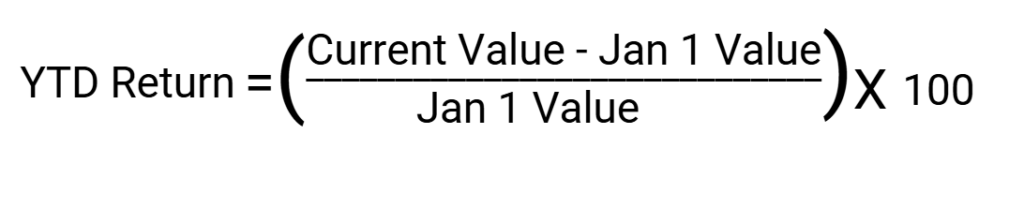 YTD Formula
