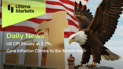 US CPI Steady at 2.7%, Core Inflation Climbs to Six-Month High