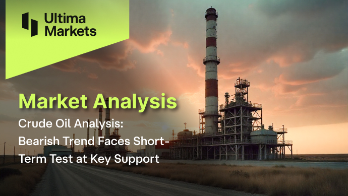 Crude Oil Analysis: Bearish Trend Faces Short-Term Test at Key Support