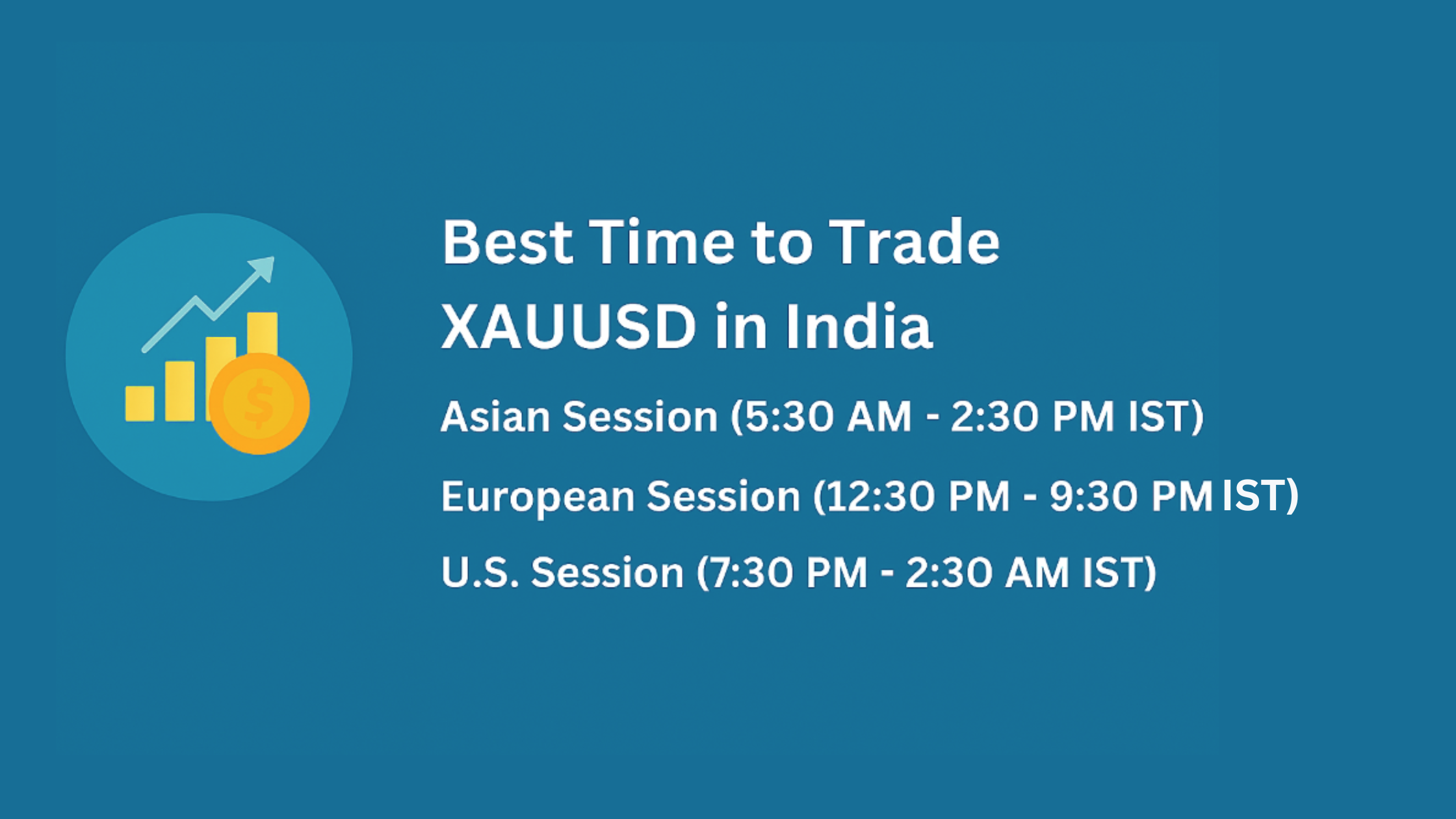 Best Time to Trade XAUUSD in India