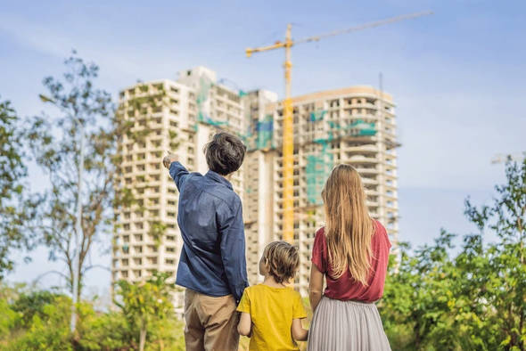 Visualise the difference of stock vs share in an apartment building analogy. A stock is the entire apartment building as a whole, and a share is one unit in the building. - Ultima Markets