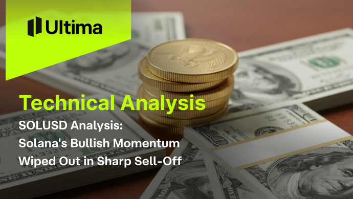 SOLUSD Analysis: Bullish Momentum Wiped Out in Sharp Sell-Off