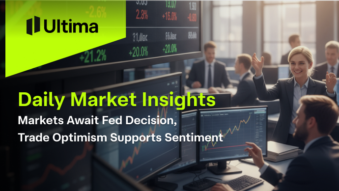 Markets Await Fed Decision, Trade Optimism Supports Sentiment