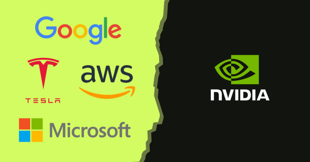 Among Cloud Service Providers,  Google, AWS, Tesla and Microsoft are the main Nvidia competitors. - Ultima Markets
