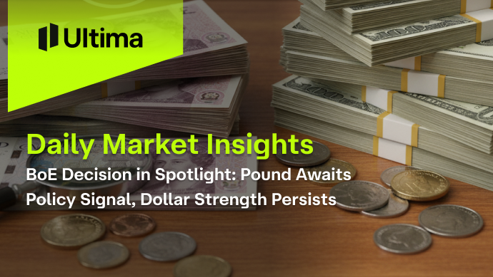 BoE Decision in Spotlight: Pound Awaits Policy Signal, Dollar Strength Persists