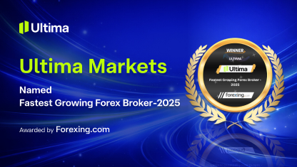 Ultima Markets Named Fastest Growing Forex Broker 2025