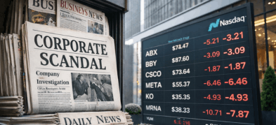 How Corporate Scandals Affect Trade Price