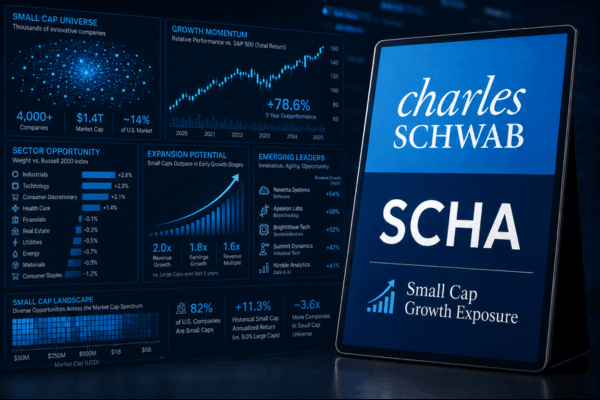 The small cap etf (SCHA) is one of the best ETF on the Schwab ETF List buy. - Ultima Markets